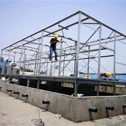 方形玻璃鋼橫流式冷卻塔